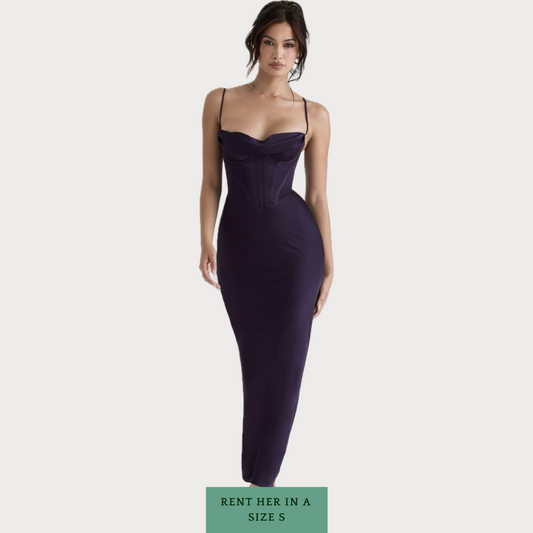 Charmaine Maxi Dress in Night Shade